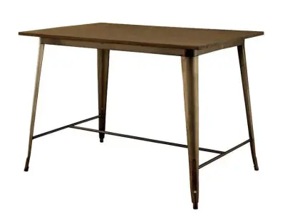 Reedley Mediaval Counter Height Diner Table 3D model