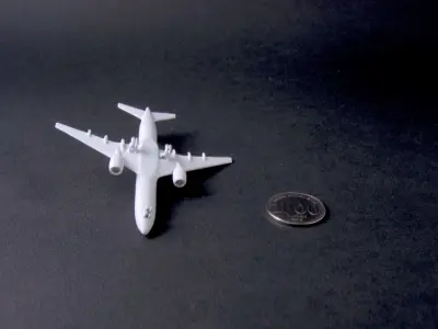 Boeing 777-200 Free 3D print model