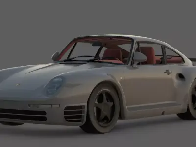 1988 Porsche 959 Bruce Canepa Upgrade 3D Model  The Ultimate 3D model