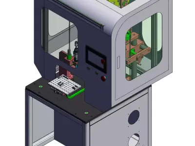 Automatic film applicator 3D model