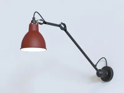 Lampe Gras N304 Wall 3D model