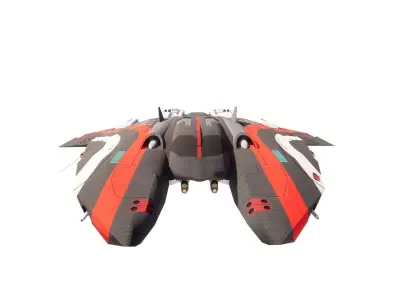 Spaceship-spacecraft-52 3D model