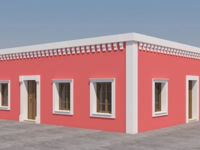 Mexican House 3D model buy