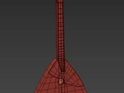 Balalaika prima 3D model
