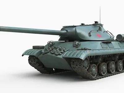 Tank IS 3M Corona 3D model