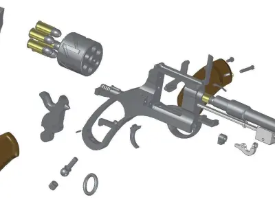 Mauser Zig-Zag fixed 3D model