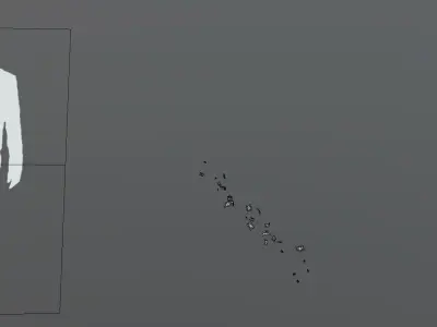 FeatherShoot03 30 Low-poly 3D model
