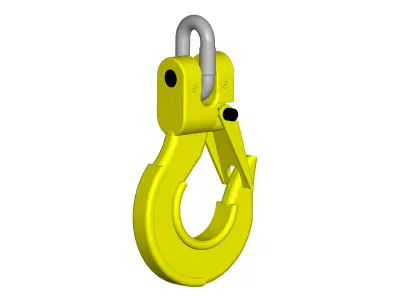 crane lifting hook 3D model