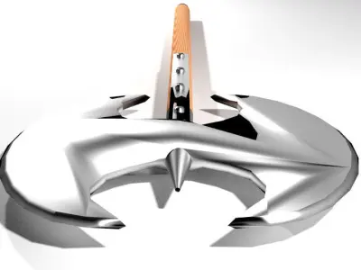 Battle Axe - Double Headed 3D model