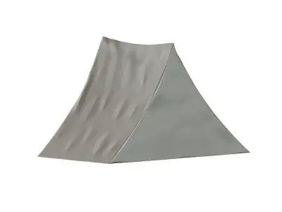 Scale 1-35 scale military field tent Diorama 3D print model