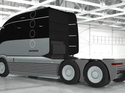  Hydrogen Concept Semi Truck 