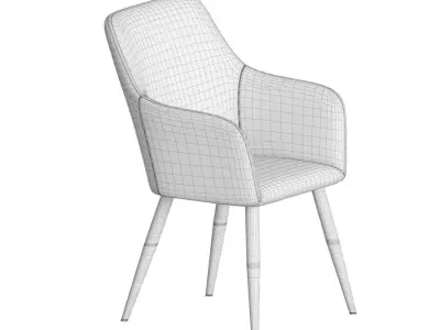Gravelle Studio Armchair 3D model
