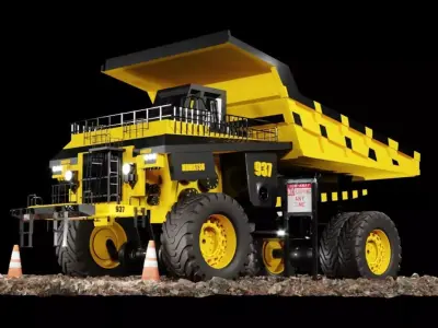 Dumper truck 3D model