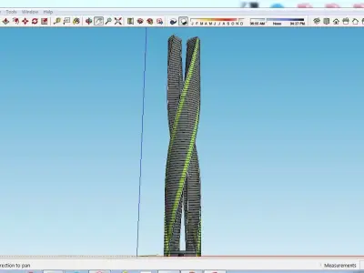 Sketchup Tower B5 Free 3D model