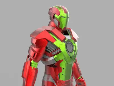Iron Man Heartbreaker  3D model