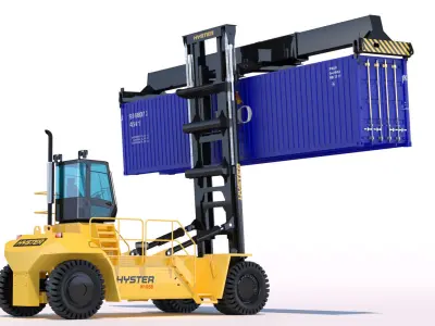 Hyster H1050 Container Handler 3D model