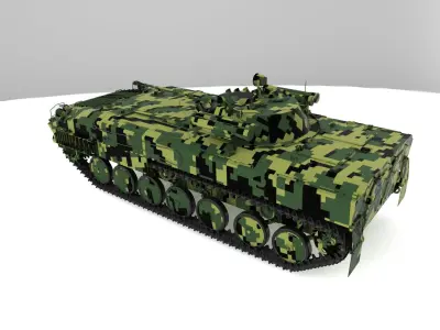 Infantry fighting vehicle 3D model