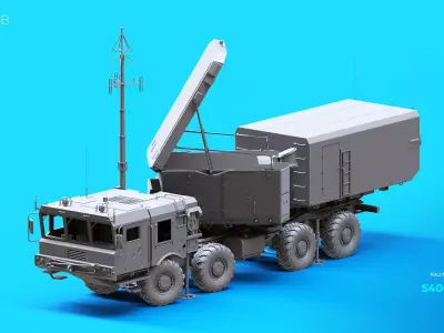 S400 Radar 3D model