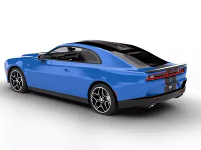 Dodge Charger Scat Pack Sixpack 2026 3d model 3D model purchase