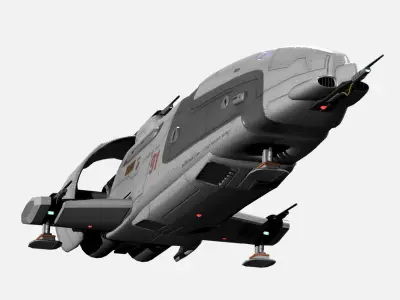 Airis Spaceship 3D model