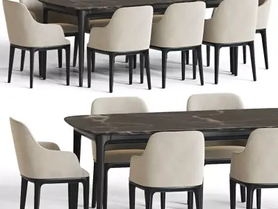 Dining Set 96 3D model