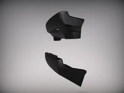 car bumper 3D model