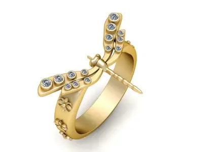  3d model jewelry ring pendant 3D print model