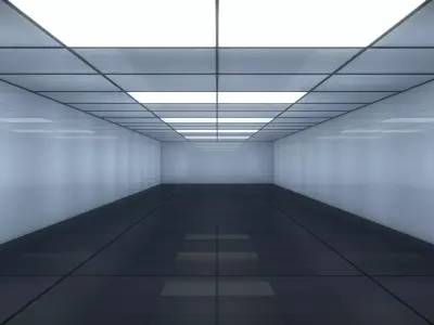 Sci Fi WareHouse 3D model 22