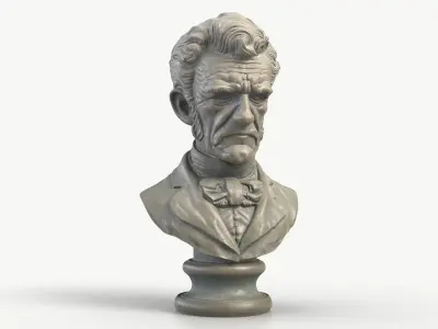 Classical Bust 003 3D model