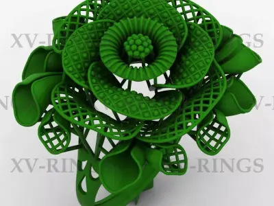 NEW TURKISH RINGS LOT XV-21 TO 30 3D print model