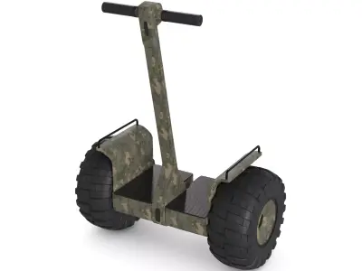 Off road Segway 3D model purchase
