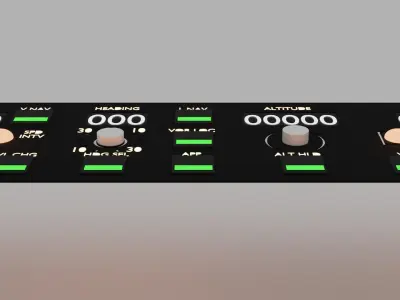 Auto-pilot  3D model