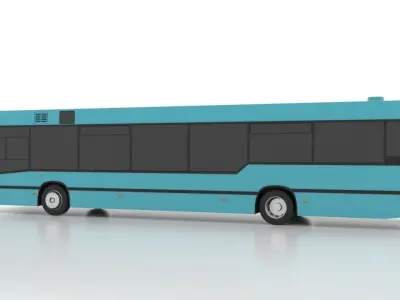 MAN A10 NL222 Low Low-poly 3D model