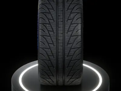 Michelin Pilot Sport GT P2L 30 65 18 3D model