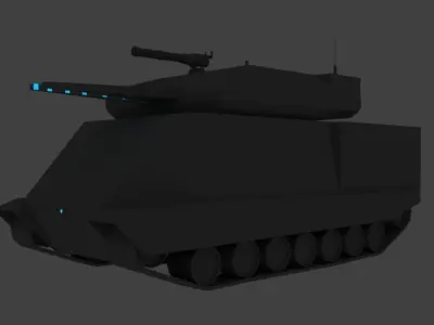 Infantry fighting vehicle 3D model from CGTrader
