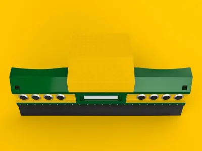 Back Bumper 3 3D model