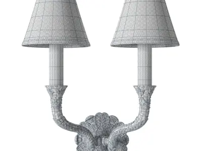 Vaughan Hidcote Double Arm 3D model