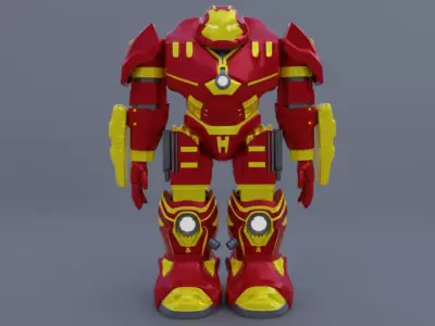 hulk buster 3D model