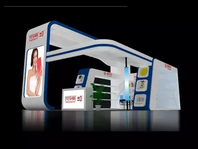 Exhibition - Area -6X9-3DMAX2009-026 3D model