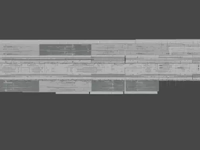 star wars inspired cargo spaceship hi-poly 3d model Free 3D model