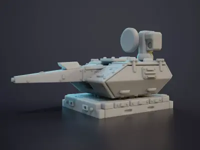 Skynex Air Defense System Scale 1 100 3D Print 3D print model