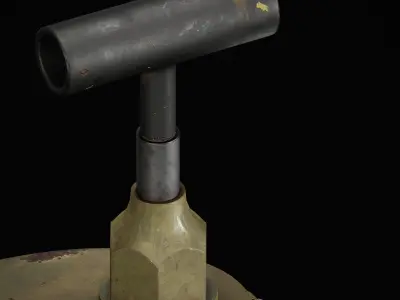 PM-2 Detonator Low-poly 3D model