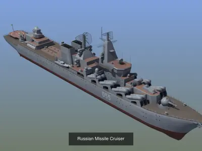Russian Navy Set 02 3D Model Pack