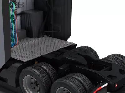 Tesla Semi Tractor 6x4 2026 3D model