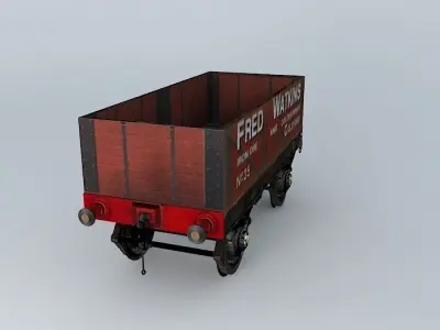 FRED WATKINS Iron Ore Wagon Free 3D model