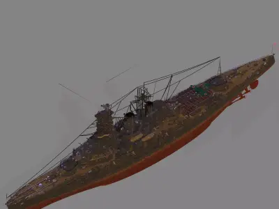 IJN Kongo 3D model