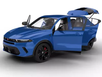 Dodge Hornet 2023 R T HQ 3d model 3D model