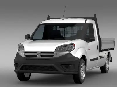 Ram ProMaster City Tipper 2017 3D model
