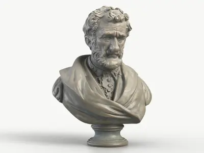 Classical Bust 004 3D model