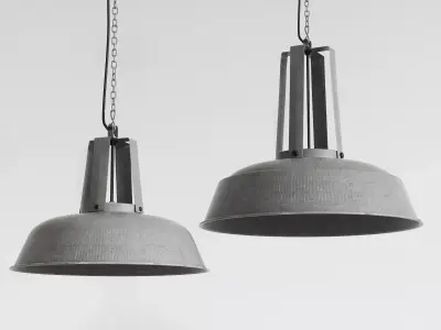 Workshop Lamp 3D model